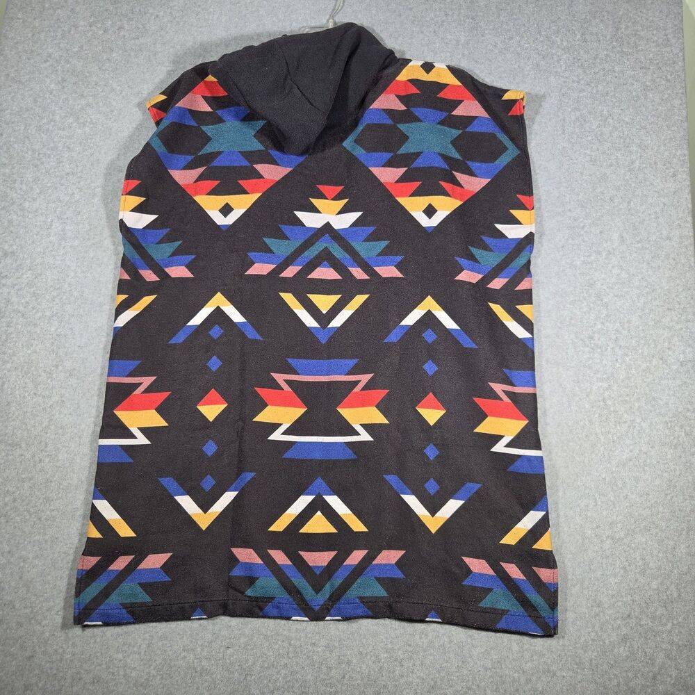 Nomadix Adult Changing Poncho Surf Towel Hooded Robe Aztec Southwest Multi Print - Picture 2 of 4